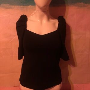 H&m puff shoulder top